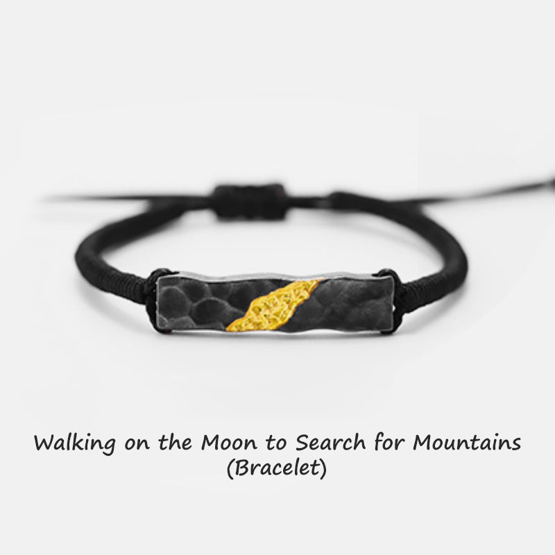 Walking on the Moon to Search for Mountains (Bracelet)