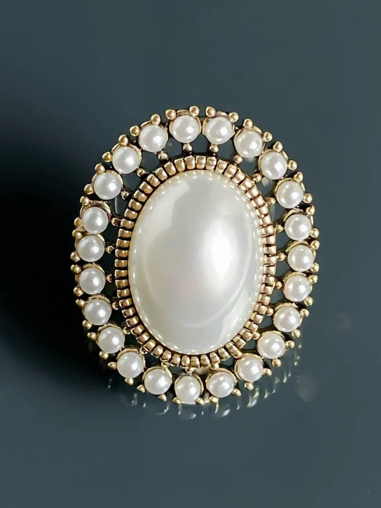 pearl earrings