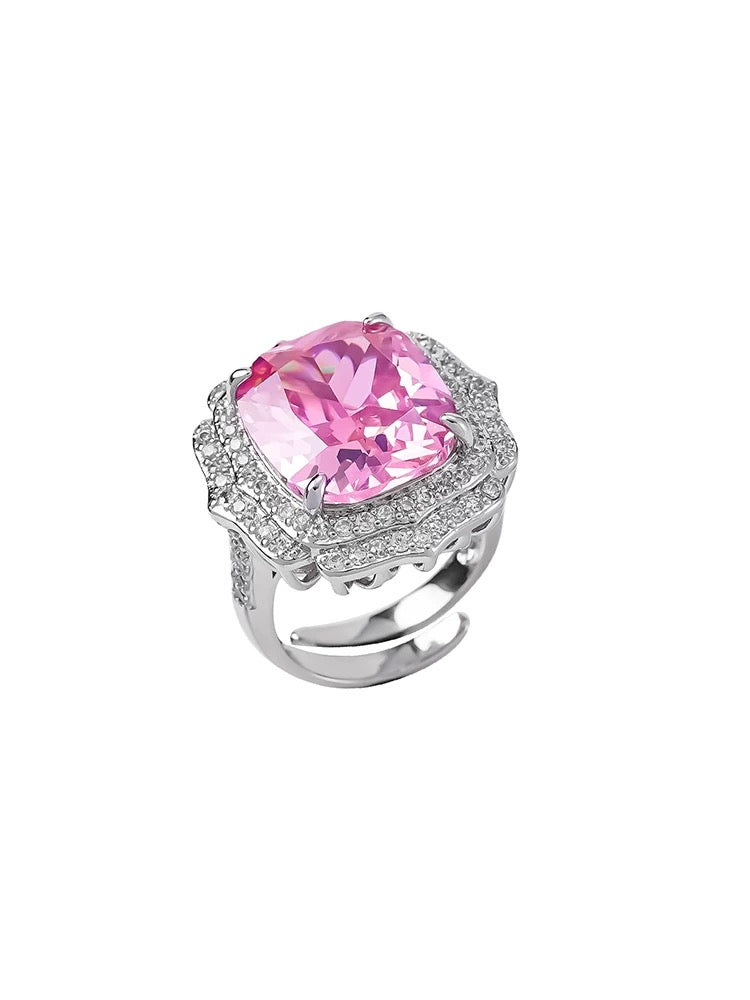 Pink Diamond Ring