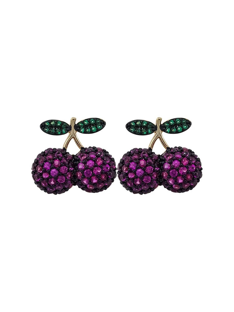 Cherry earrings
