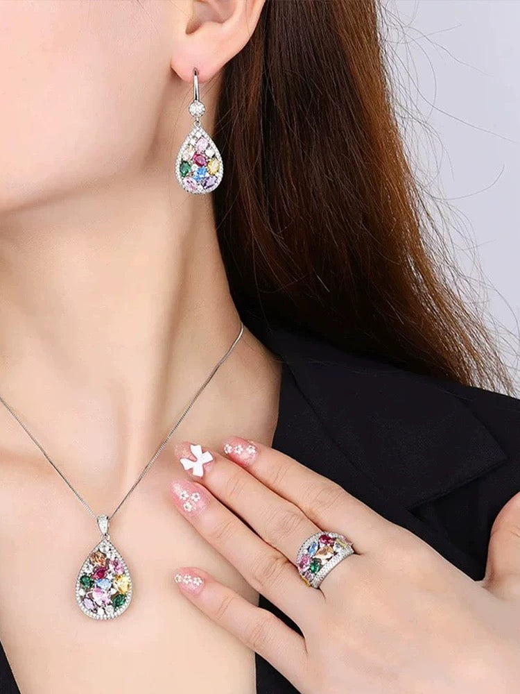 Colorful earrings