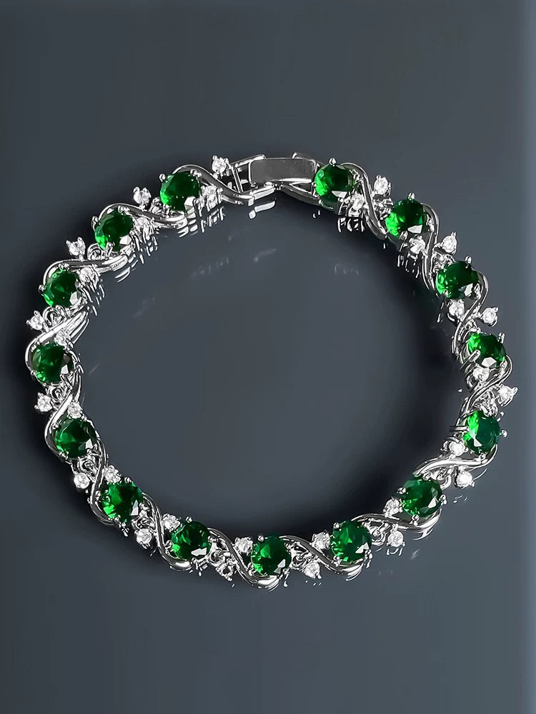 Green Crystal Bracelet