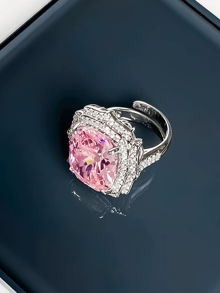 Pink Diamond Ring