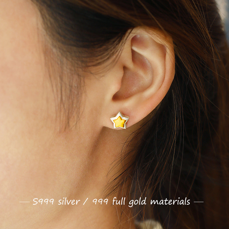 Wishing Star Earrings