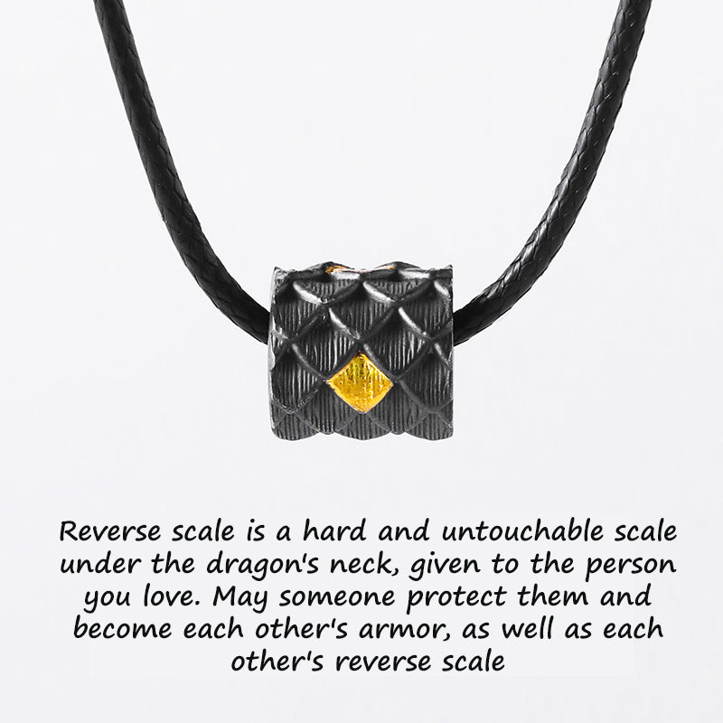 Inverted scales (pendant)