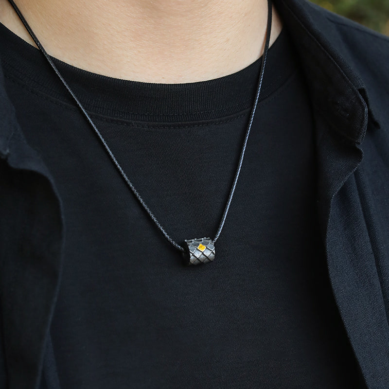 Inverted scales (pendant)