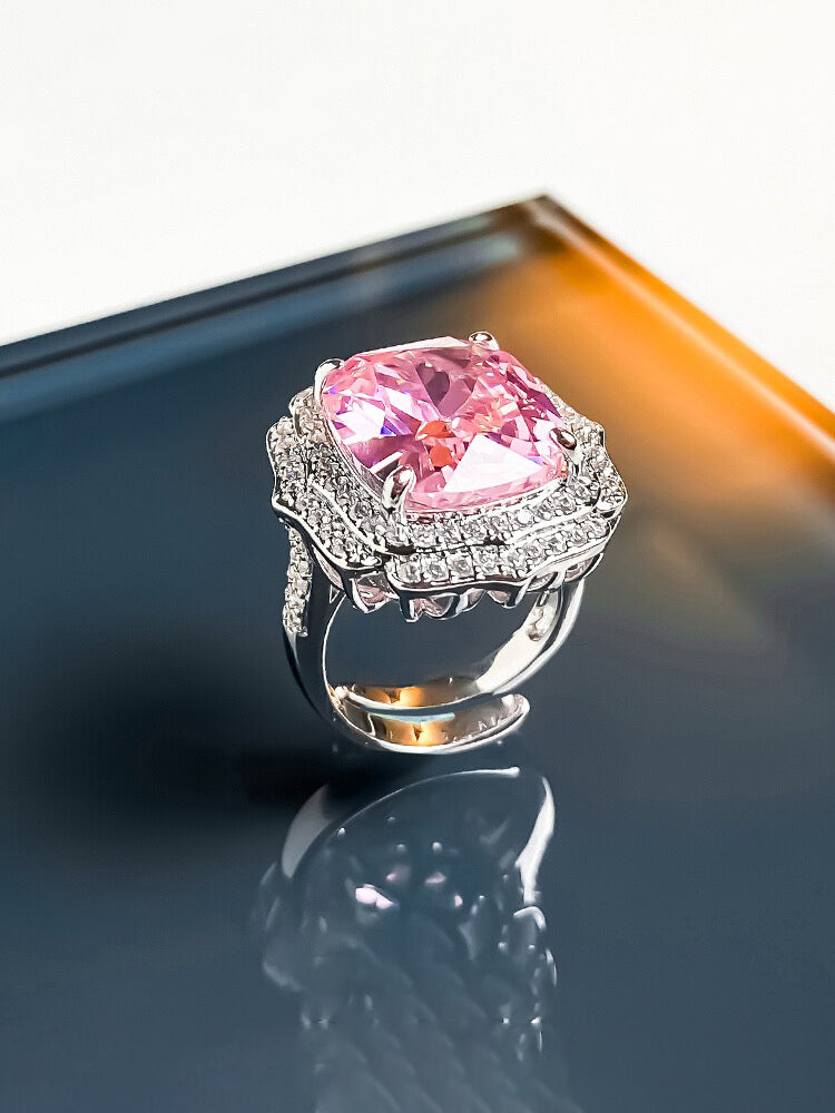 Pink Diamond Ring
