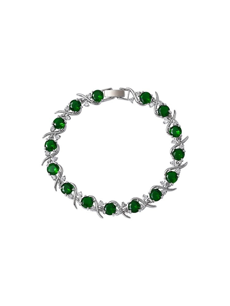 Green Crystal Bracelet