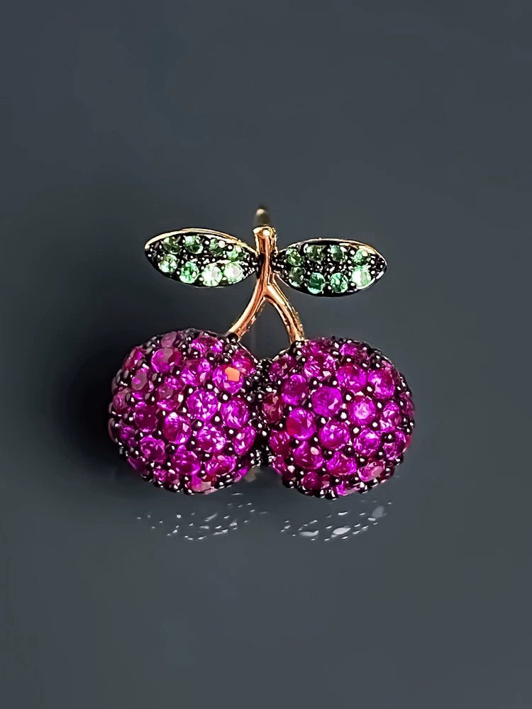 Cherry earrings