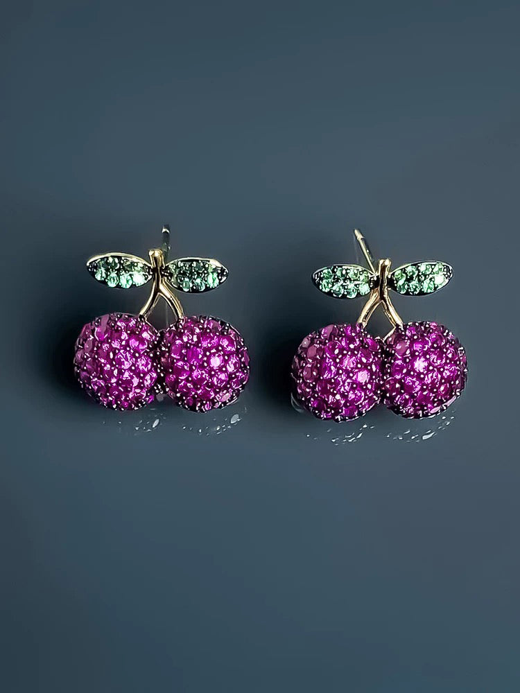 Cherry earrings