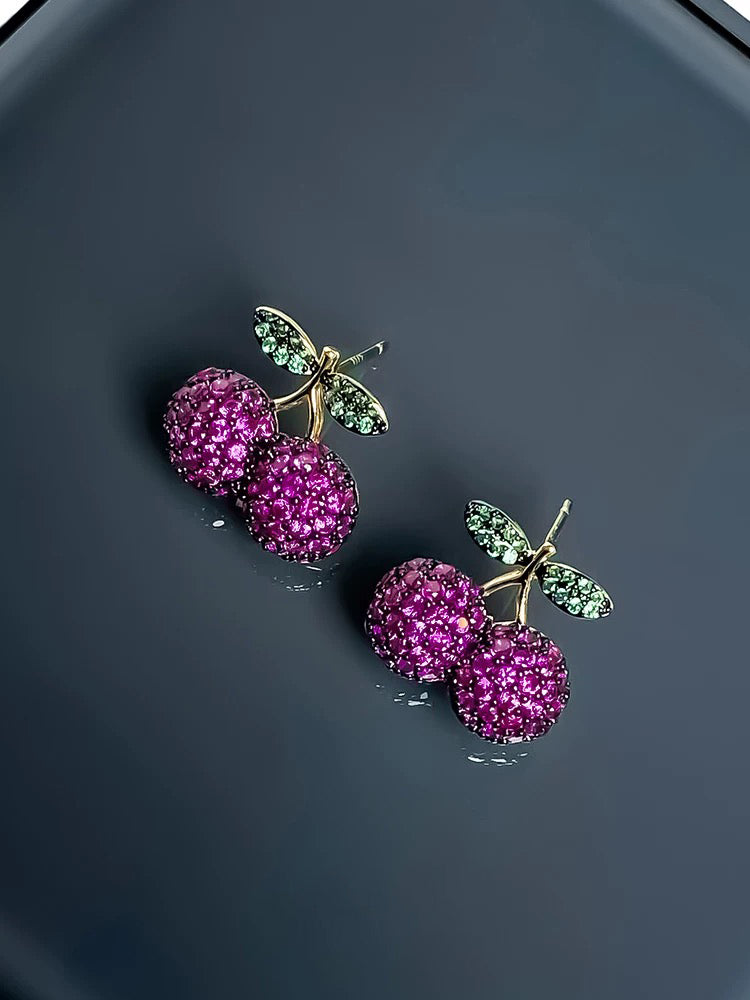 Cherry earrings