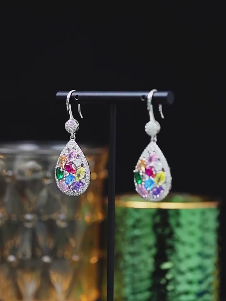 Colorful earrings