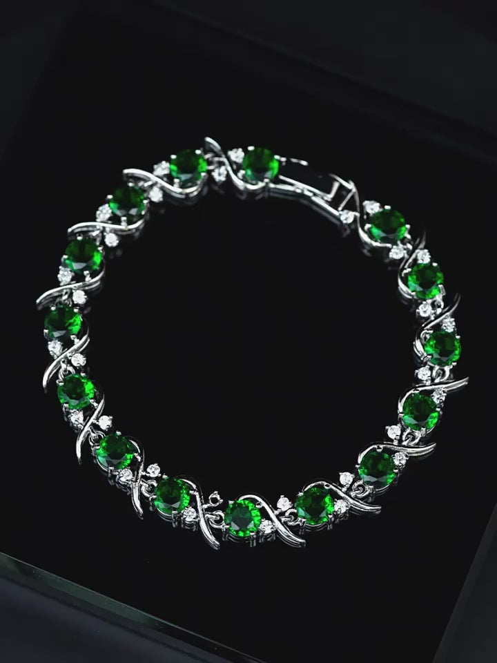 Green Crystal Bracelet